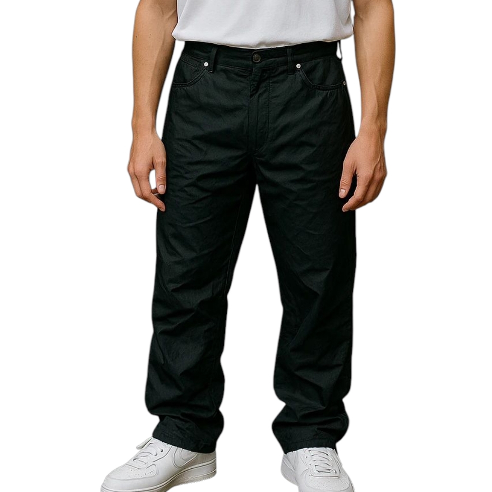 Vintage Slalom Ski Pants / Snow Pants - Black - Winter Sports - Retro
